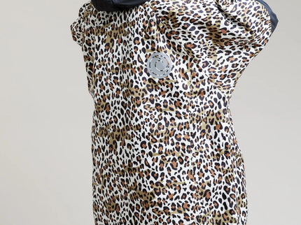 Hard Shell Robe - Leopard Print