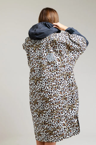 Hard Shell Robe - Leopard Print