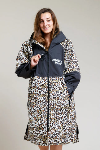 Hard Shell Robe - Leopard Print