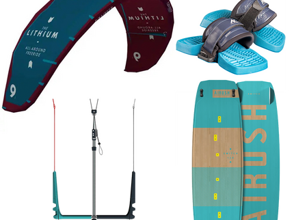 Lithium V13 2024 Kitesurfset - Teal And Red