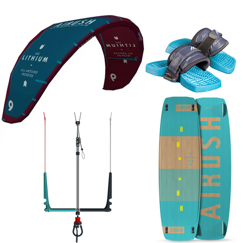 Lithium V13 2024 Kitesurfset - Teal And Red