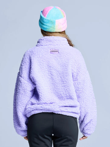 Teddy Twist Hat - Pink Blue Yellow