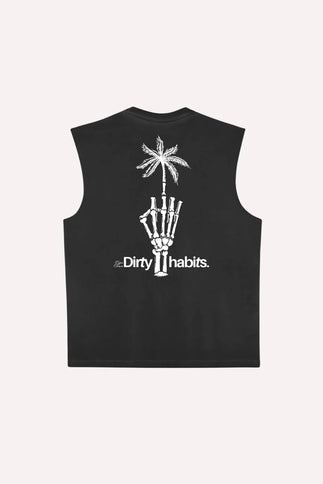 Paradise Vest - Washed Black