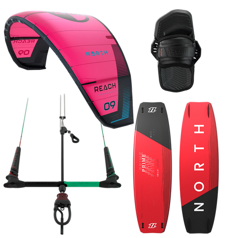 Reach 2024 Kitesurfset - Rubine Red