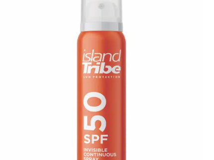 SPF 50 clear gel spray 125ml continuous  Zonnebrand van Island Tribe | SHAKA