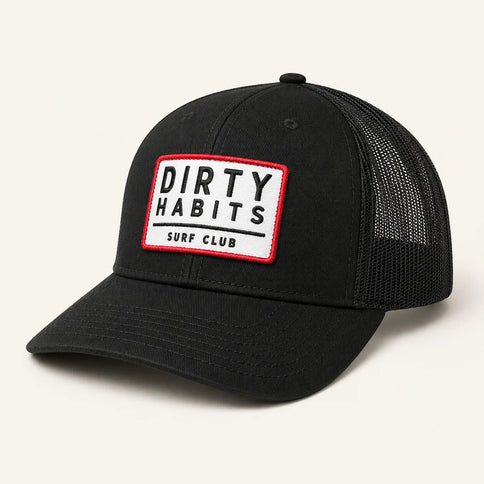 Surf Club Trucker  Cap van Dirty Habits | SHAKA