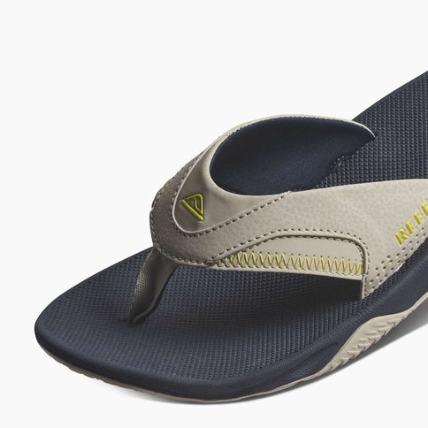 Fanning - Navy/Oak/Lime Navy