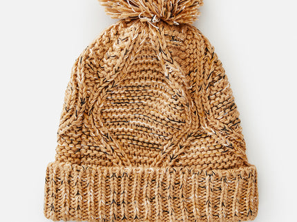 Flecker Pom-Pom Beanie – Sand