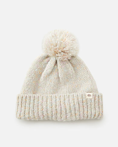 Surf Neps Pom-Pom Beanie  - Stone