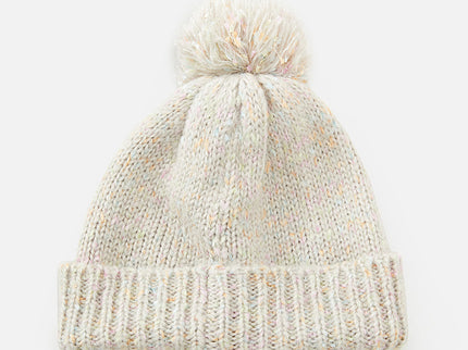 Surf Neps Pom-Pom Beanie  - Stone