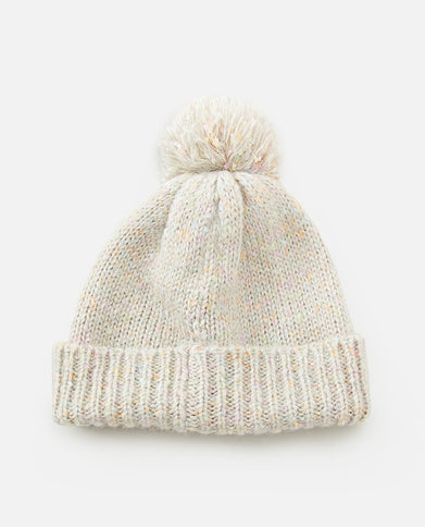 Surf Neps Pom-Pom Beanie  - Stone