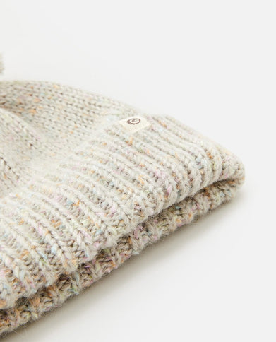 Surf Neps Pom-Pom Beanie  - Stone