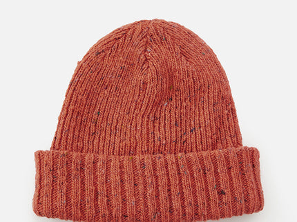 Alpine Wool Neps Beanie  - Orange