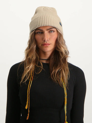 Royal Rib Beanie - Sand