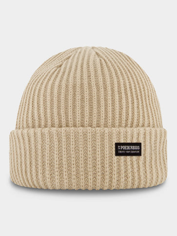 Royal Rib Beanie - Sand