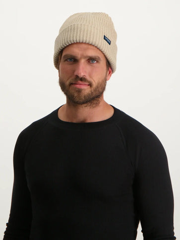 Royal Rib Beanie - Sand