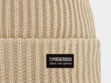 Royal Rib Beanie - Sand