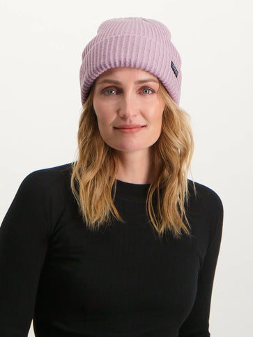 Royal Rib Beanie - Purple