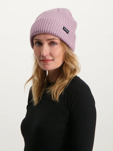 Royal Rib Beanie - Purple