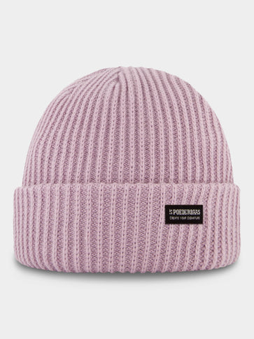 Royal Rib Beanie - Purple