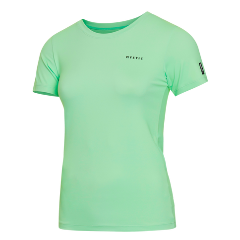 Star S/S Rashvest Women - Lime Green