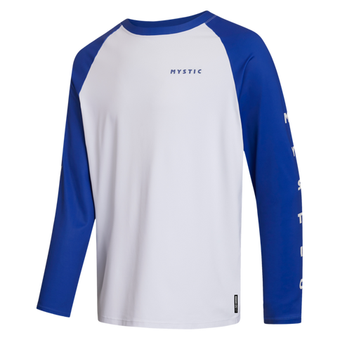 Bolt L/S Quickdry - White/Blue