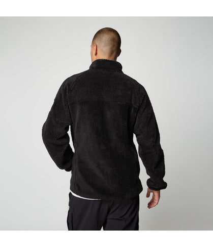 DTS Teddy Zip Thru Sweat - Black