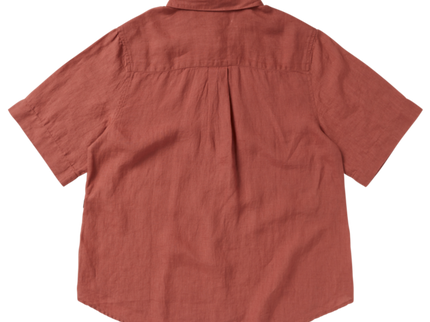 Linen Shirt Women - Dusty Pink