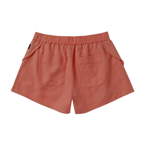 Leinenshorts Damen - Dusty Pink