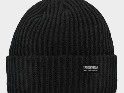 Royal Rib Beanie - Black