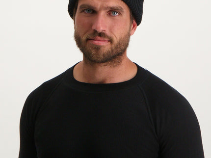 Royal Rib Beanie - Black