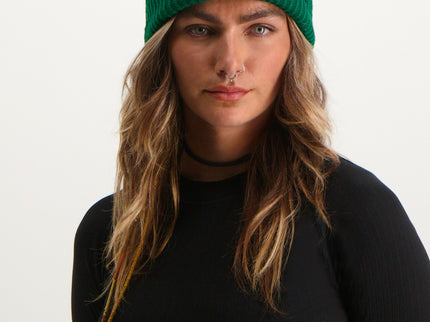 Royal Rib Beanie - Green