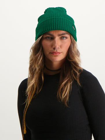 Royal Rib Beanie - Green