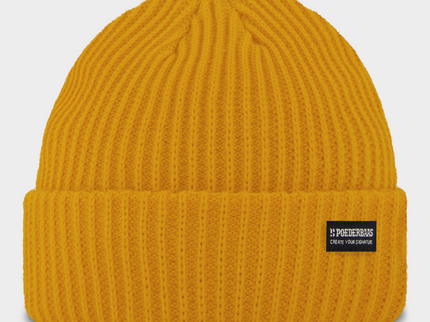 Royal Rib Beanie - Yellow