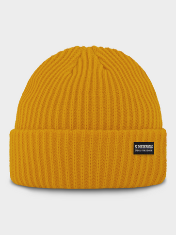 Royal Rib Beanie - Yellow