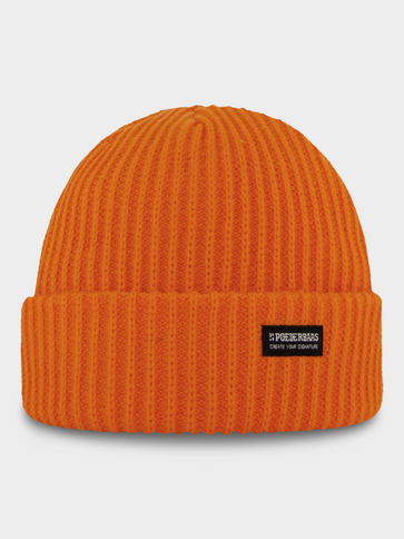 Royal Rib Beanie - Orange