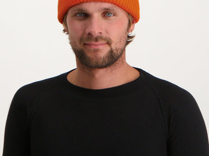 Royal Rib Beanie - Orange