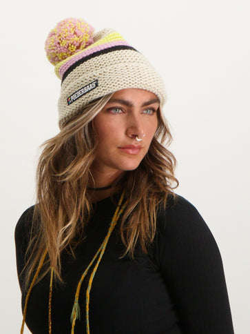 Classic Colorful Beanie 2.0 - Cream Pink