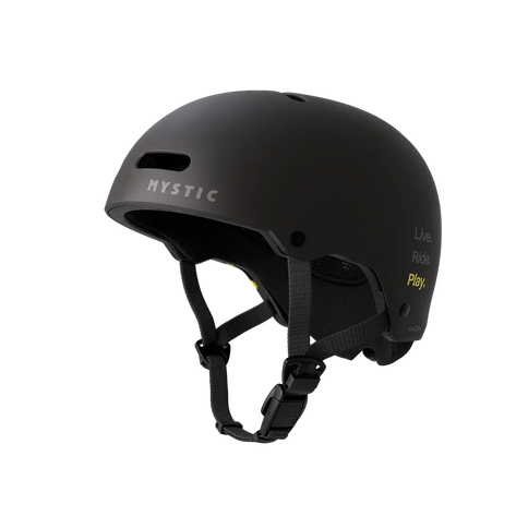 Vandal PRO Helmet Dirty Habits - Black/Yellow  Helm van Mystic | SHAKA