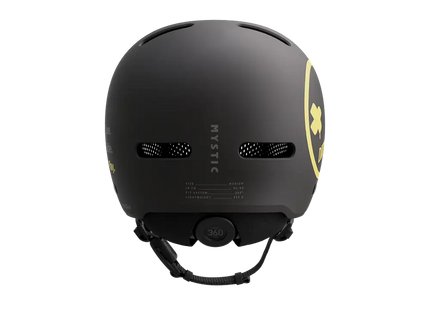 Vandal PRO Helmet Dirty Habits - Black/Yellow  Helm van Mystic | SHAKA