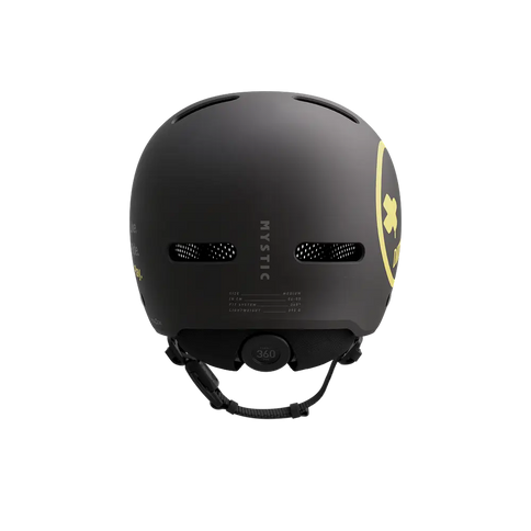Vandal PRO Helmet Dirty Habits - Black/Yellow  Helm van Mystic | SHAKA