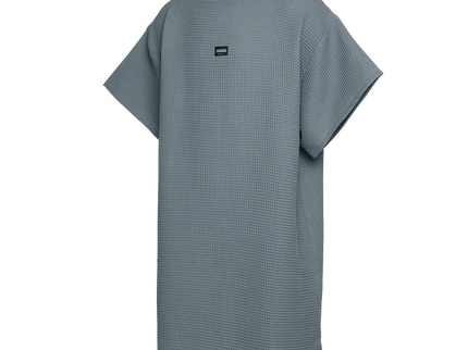 Poncho Waffle - Tidal Blue  Poncho van Mystic | SHAKA