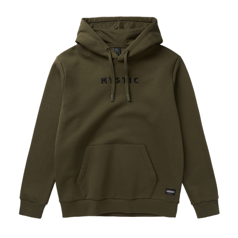 Brand Hood Sweat - Dark Olive  Sweat van Mystic | SHAKA