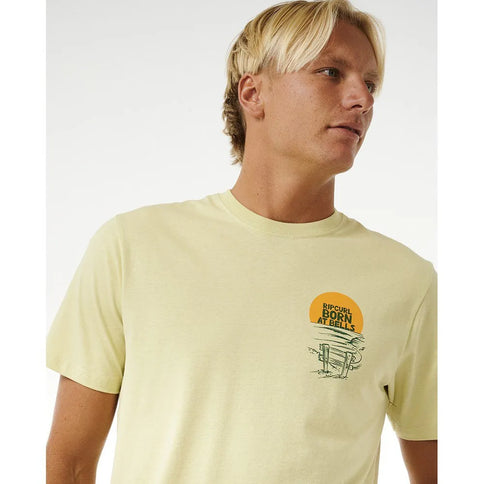 Keep On Trucking Tee - Vintage Yellow