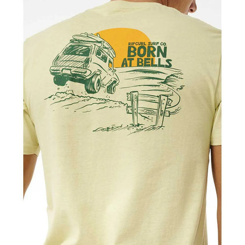 Keep On Trucking Tee - Vintage Yellow