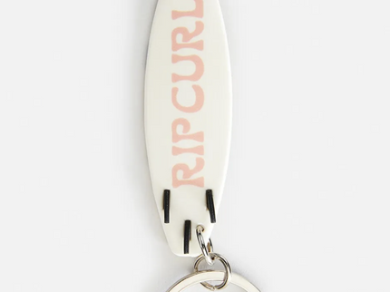 Surfboard Keyrings  - White/Orange