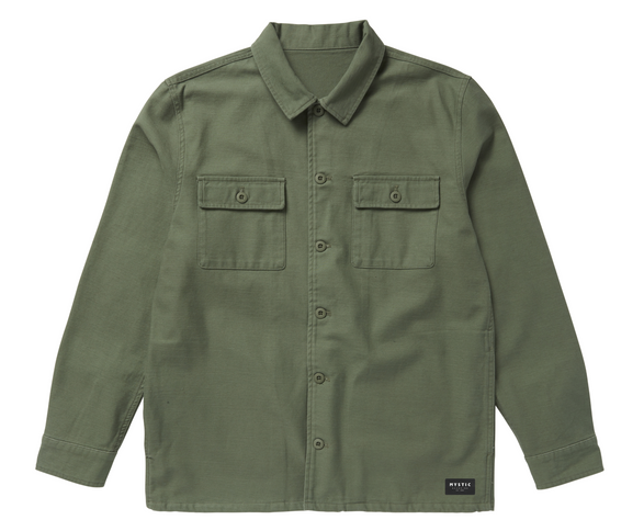 The Overshirt Jacket - Dark Olive