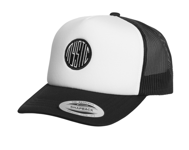 Backwash Cap - Black / White