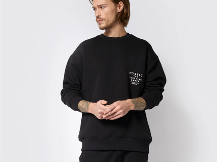 Northern Bank Crew Sweat - Black