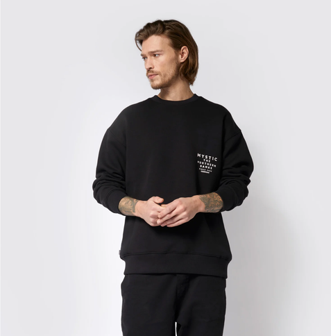 Northern Bank Crew Sweat - Black